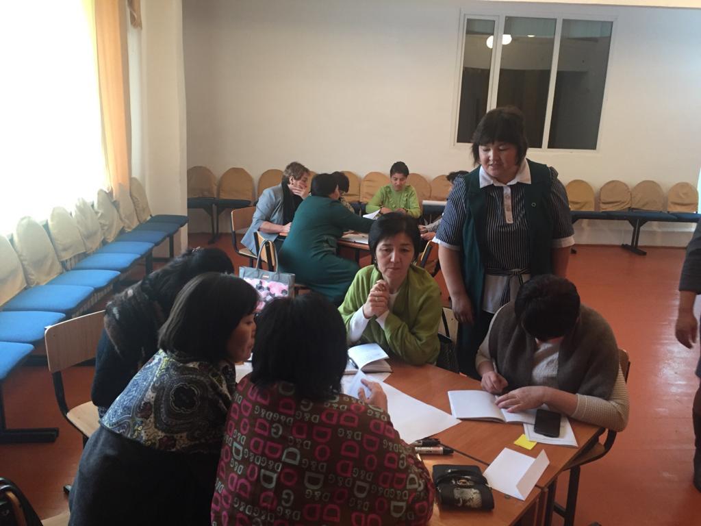 Аудандық Әдістемелік кеңестен көріністер