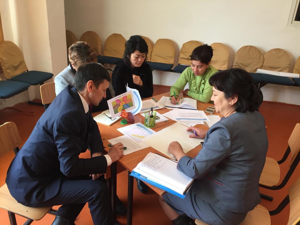 Аудандық Әдістемелік кеңестен көріністер
