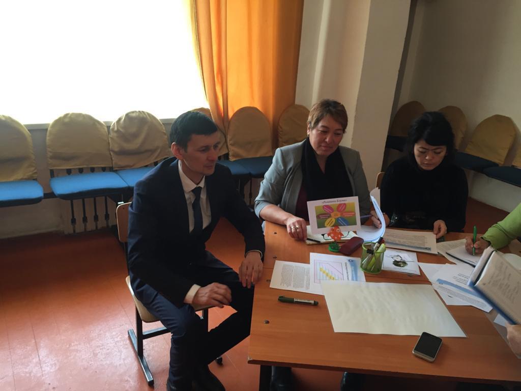 Аудандық Әдістемелік кеңестен көріністер