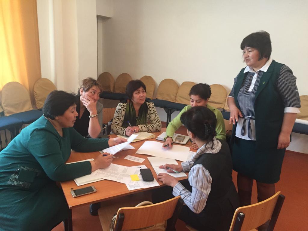 Аудандық Әдістемелік кеңестен көріністер