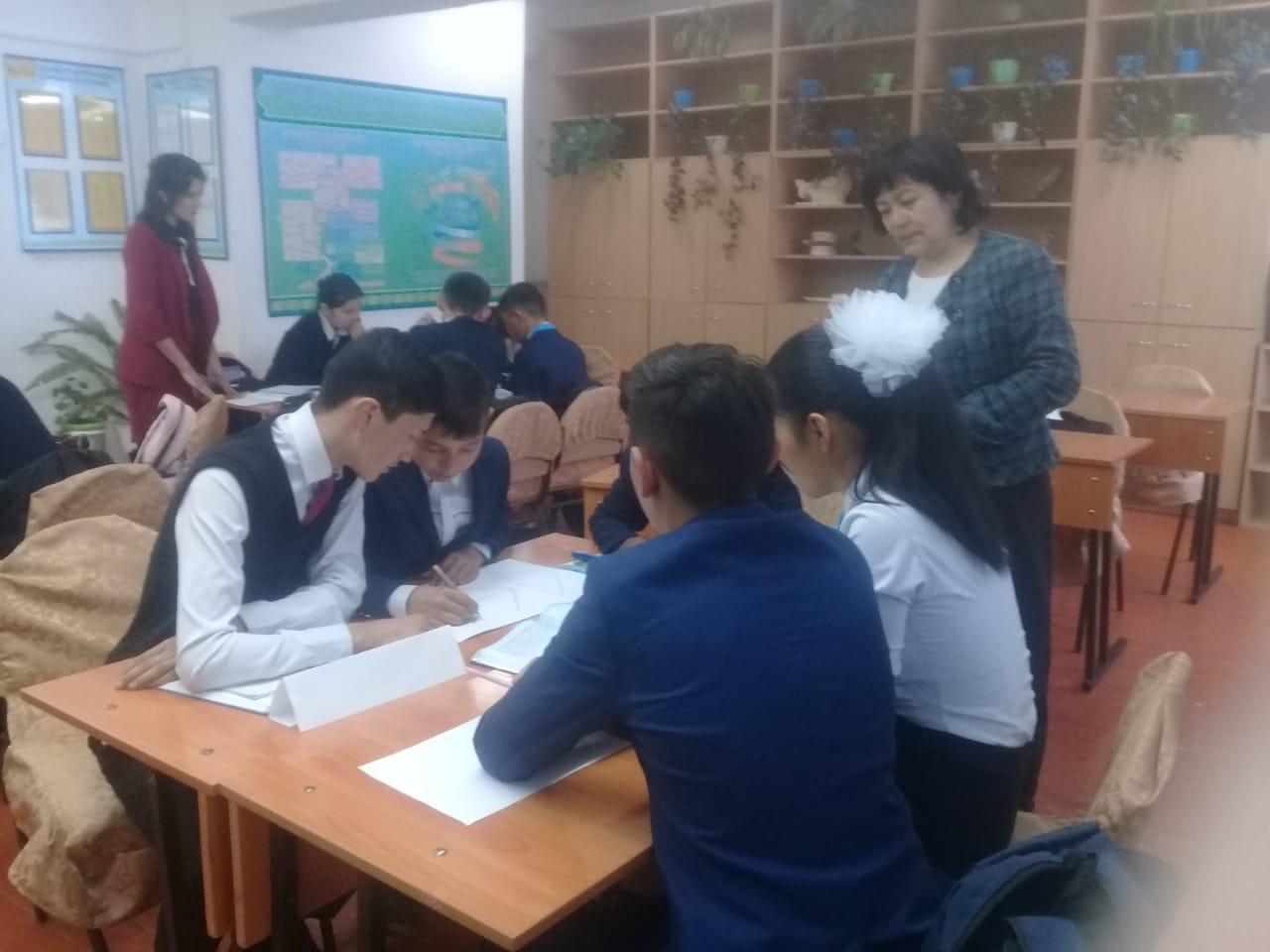 Аудандық Әдістемелік кеңестен көріністер
