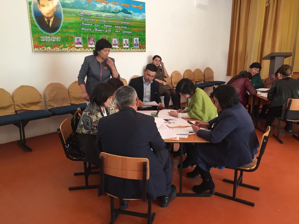 Аудандық Әдістемелік кеңестен көріністер