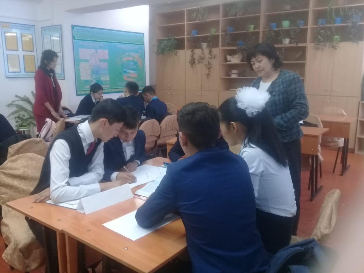 Аудандық Әдістемелік кеңестен көріністер
